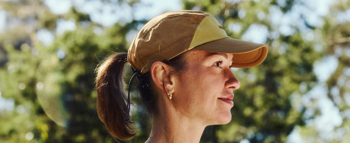 Fractel running cap for smaller heads banner