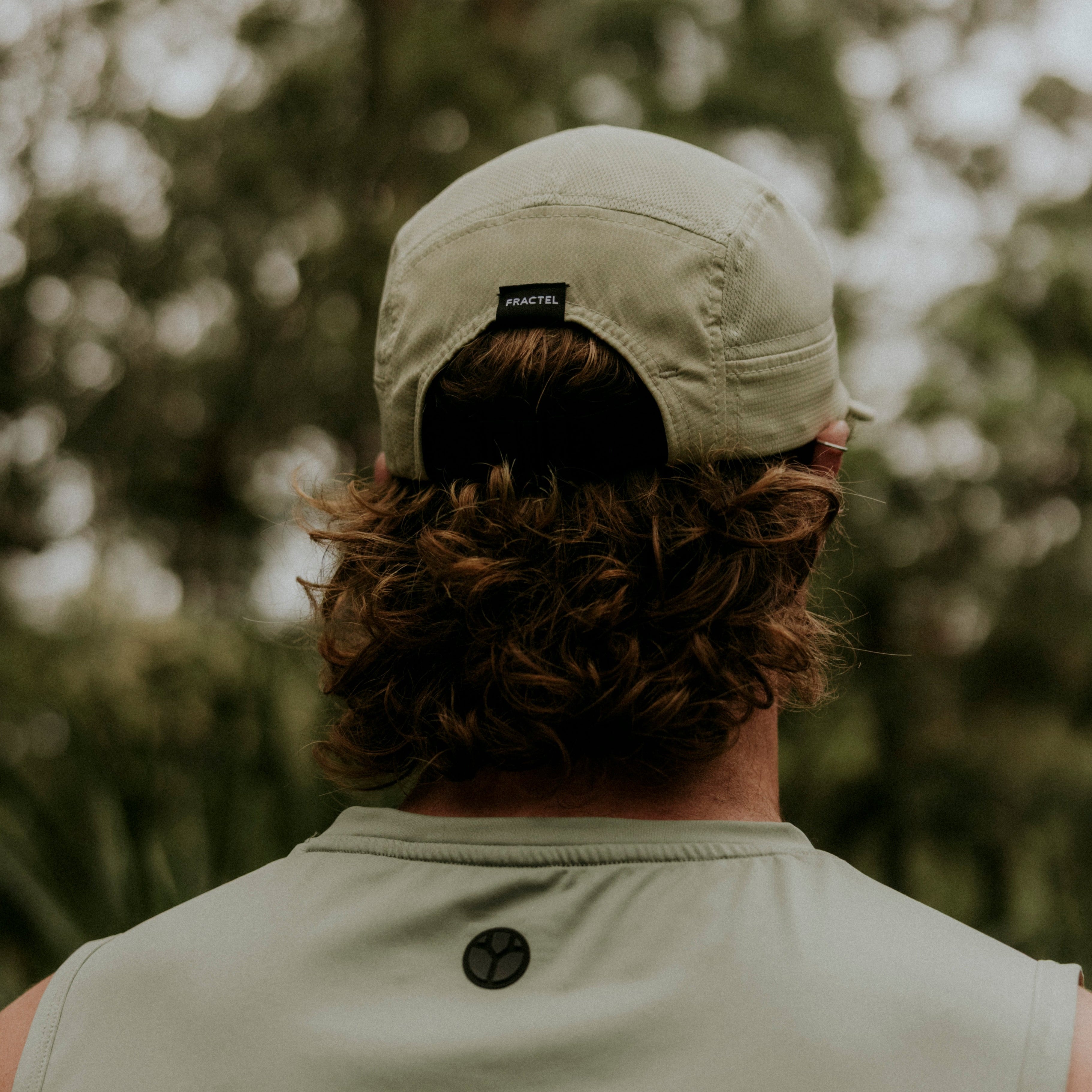 M-Series Beige Running Cap 