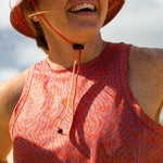 Orange Running Singlet on Model