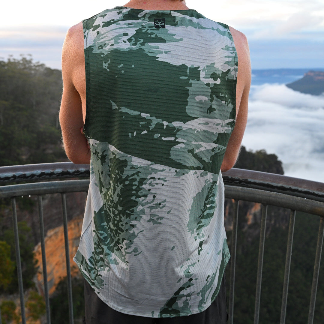 Camiseta de tirantes de running S-GOVETTS LEAP para hombre
