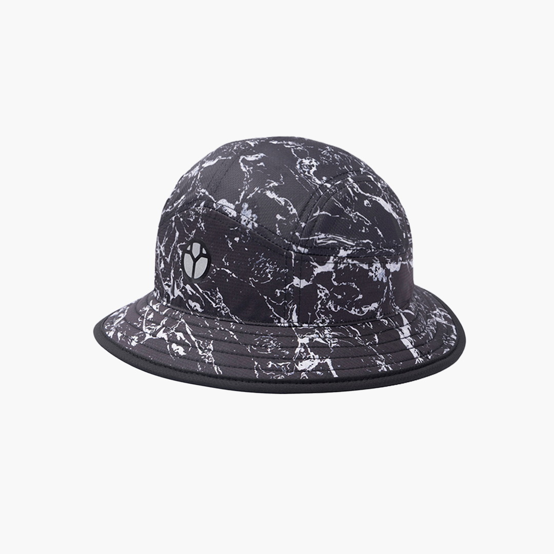 B-BLACK MARBLE Bucket Hat