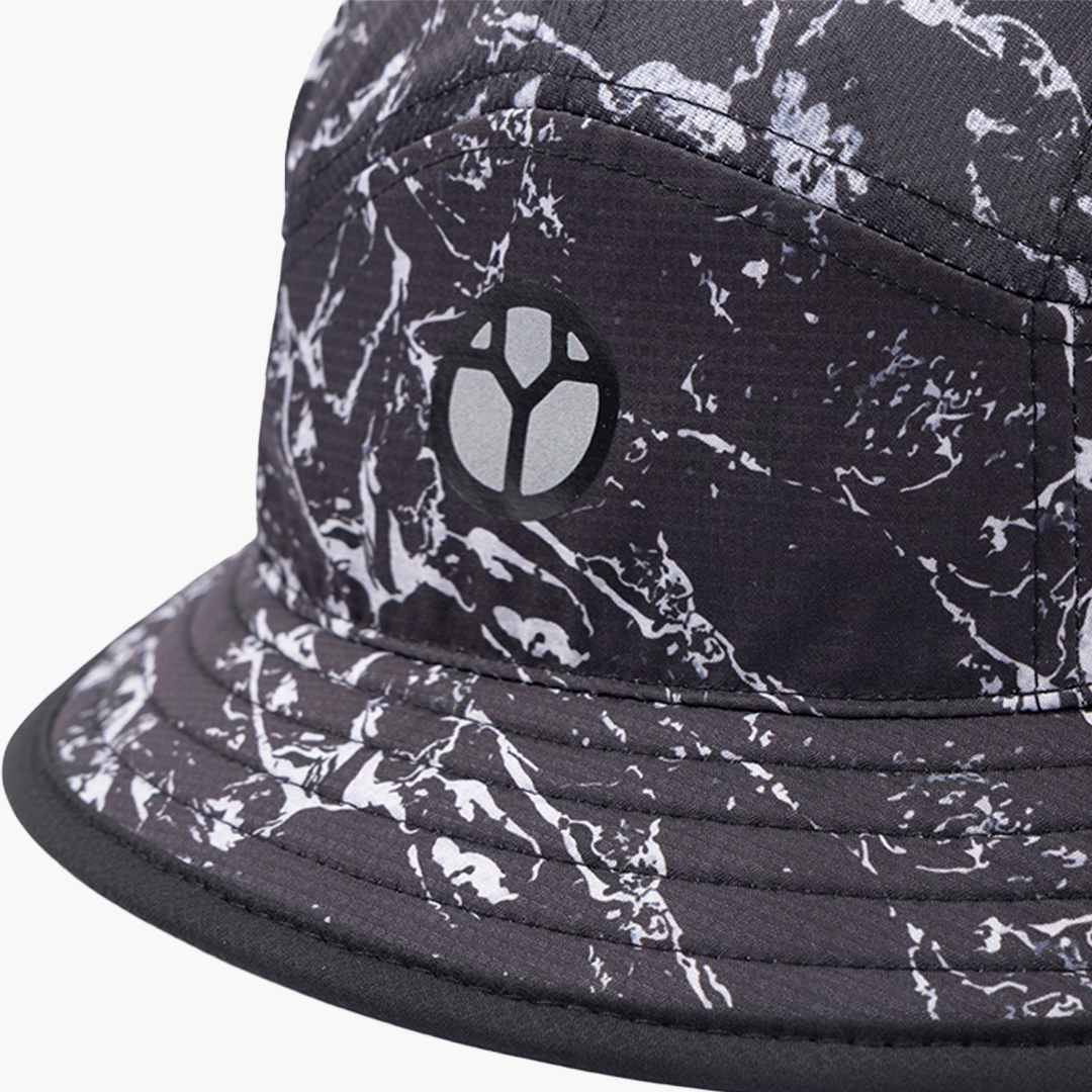 B-BLACK MARBLE Bucket Hat