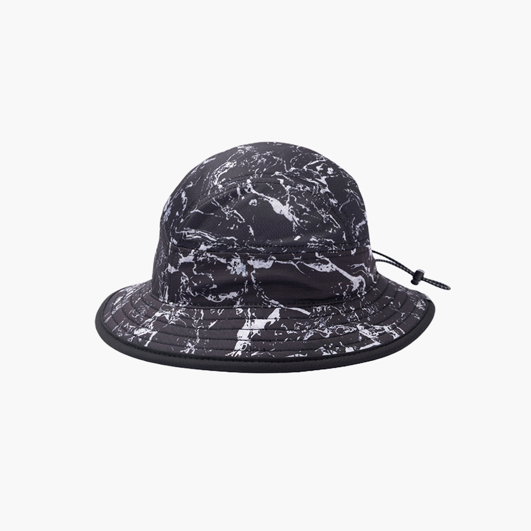 B-BLACK MARBLE Bucket Hat