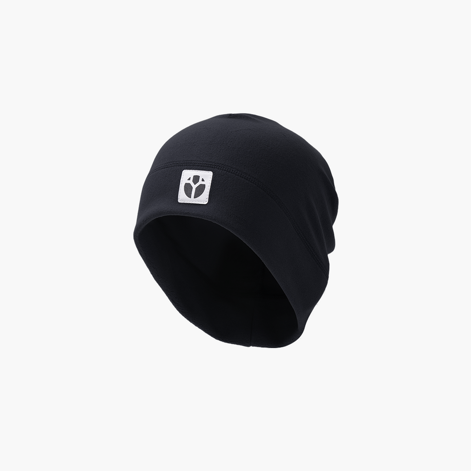 Beanie - JET - Polartec Wind Pro Fleece, angle view