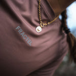 Womens Purple Running Short Sleeve Top