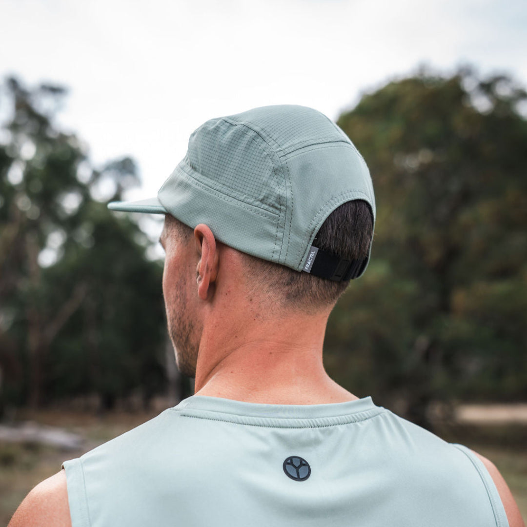 Green M-Series Running Hat