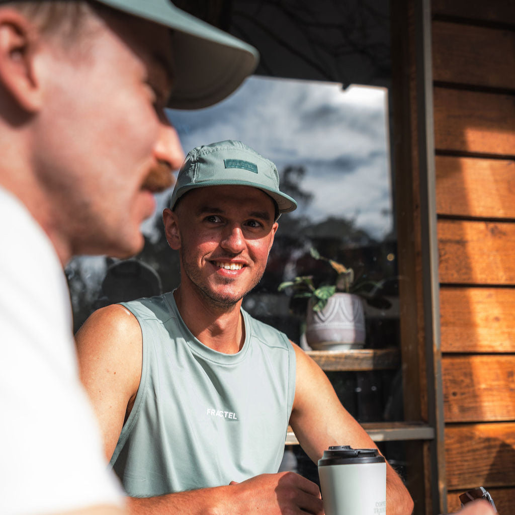 Green M-Series Running Hat
