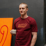 Casual T-Shirt Red On Model