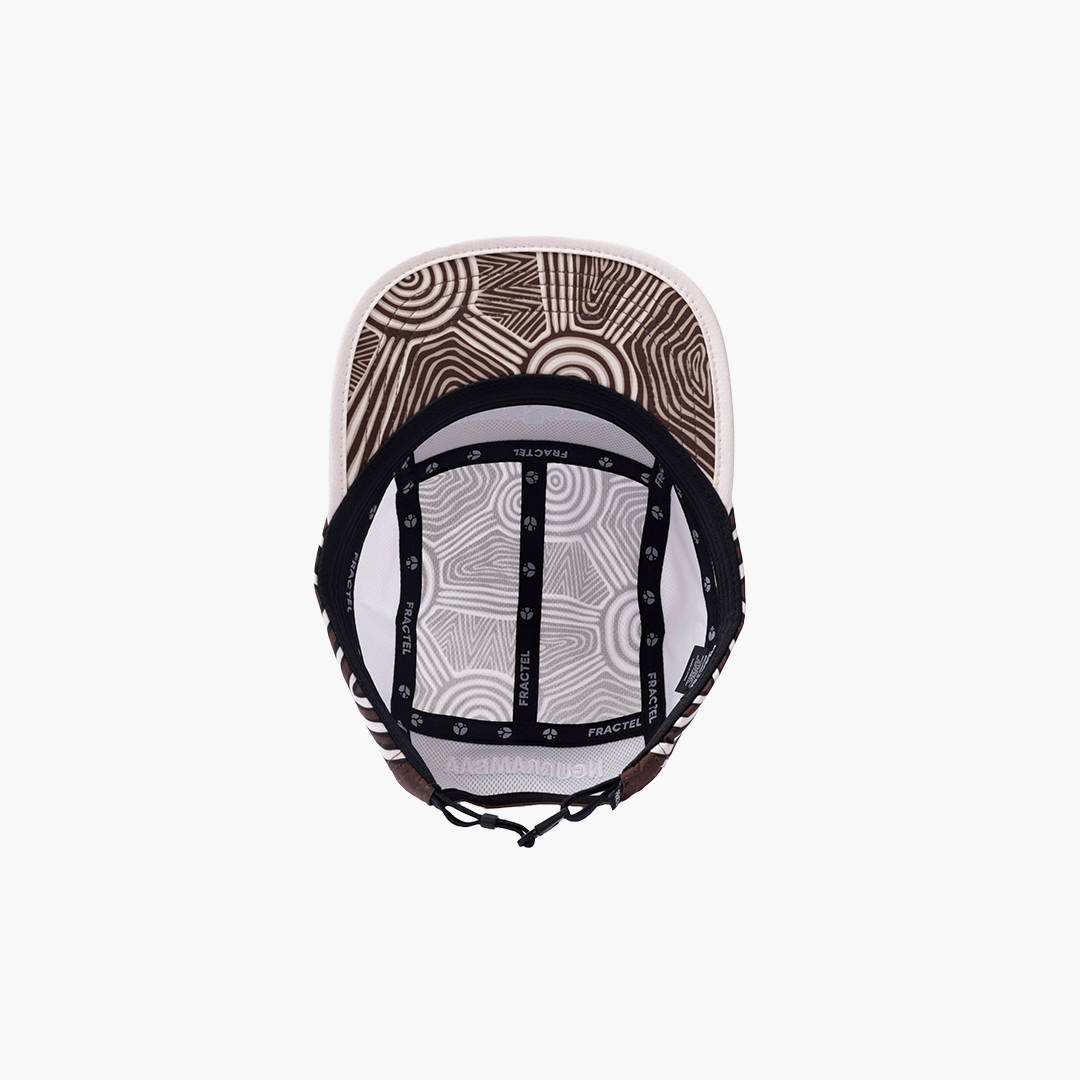 M-NGURRUMBAA Limited Edition Running Cap (Brown)