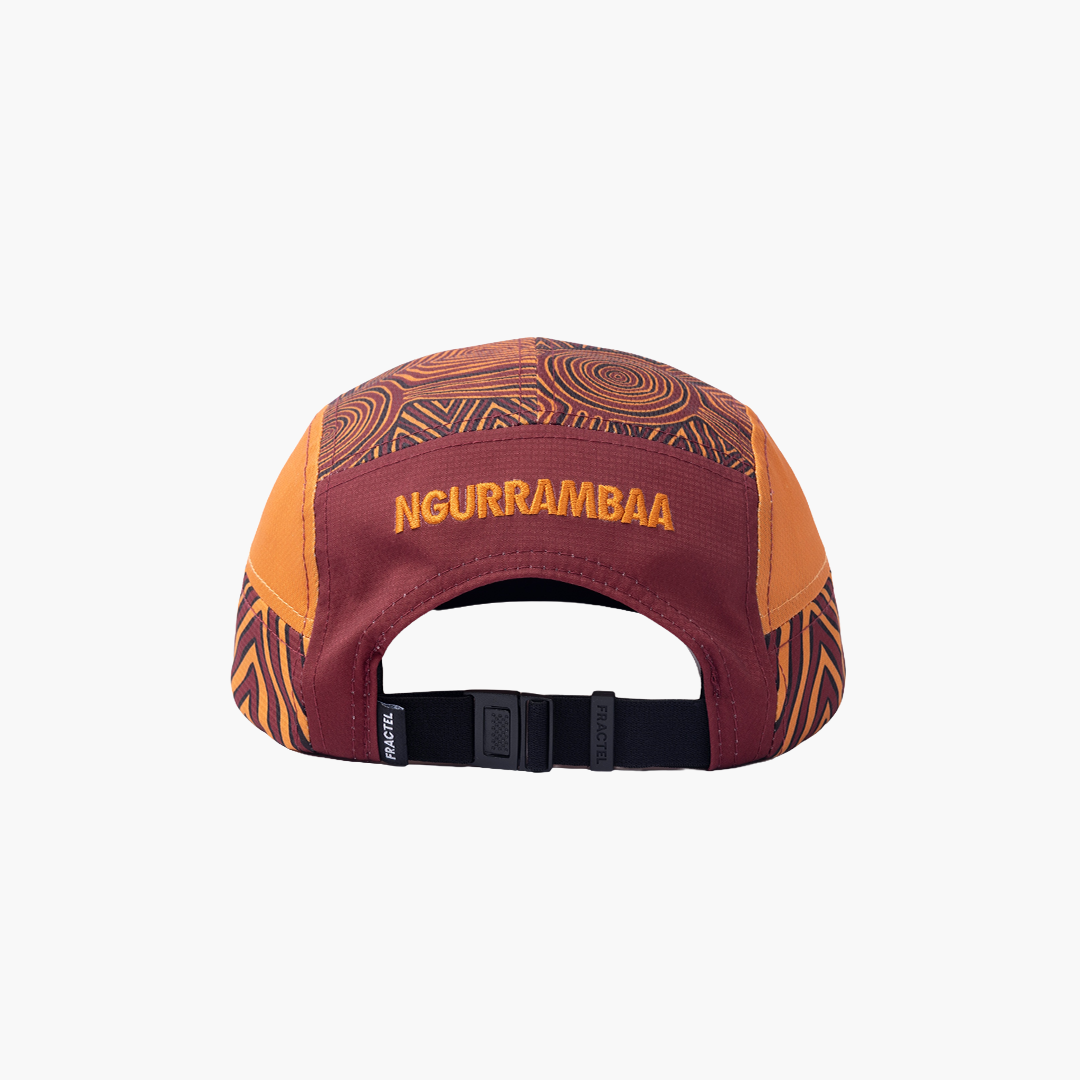 M-NGURRUMBAA Limited Edition Running Cap (Orange)