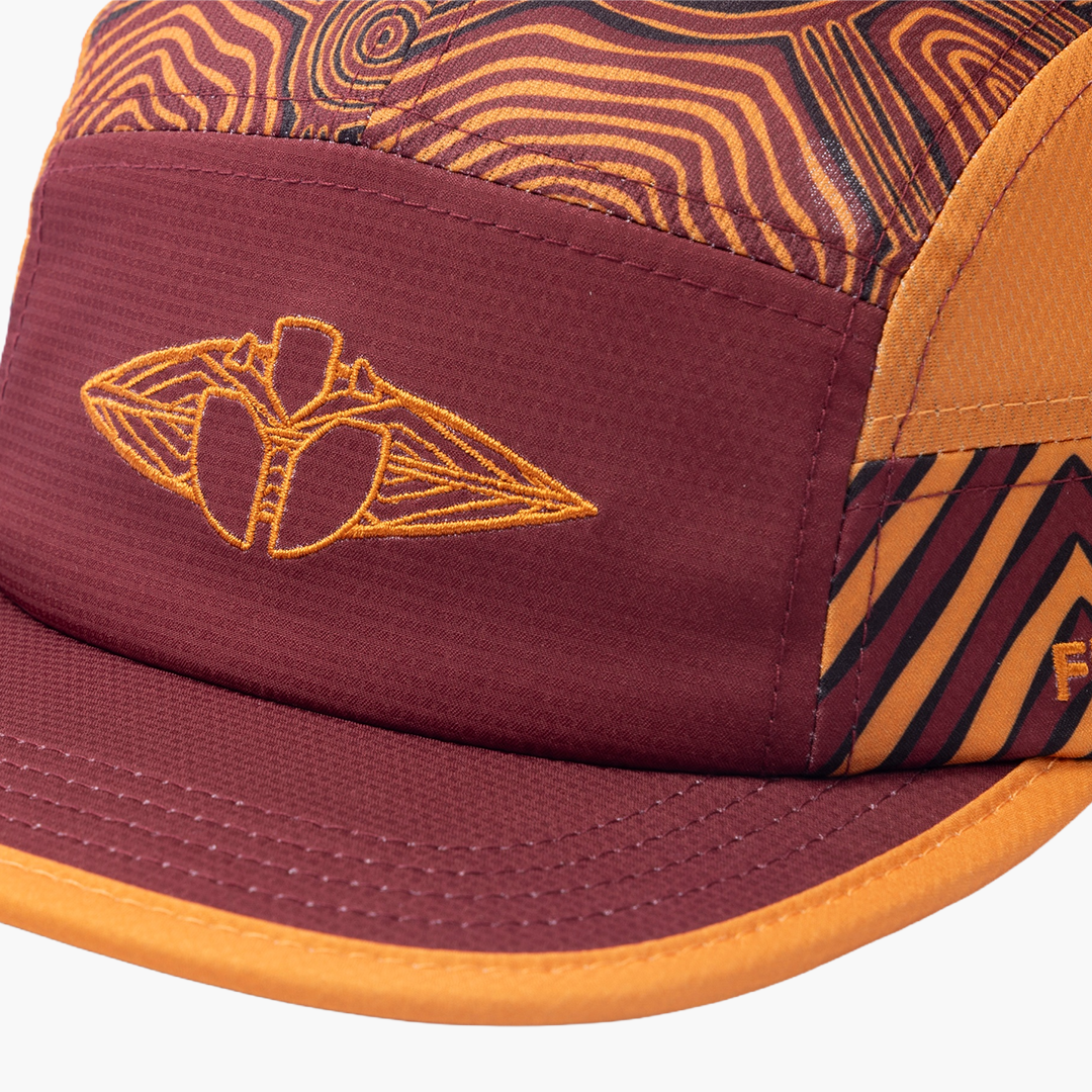 M-NGURRUMBAA Limited Edition Running Cap (Orange)