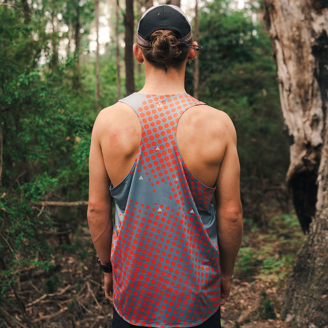 Men's V-ATTRACTOR STEELE Race Singlet