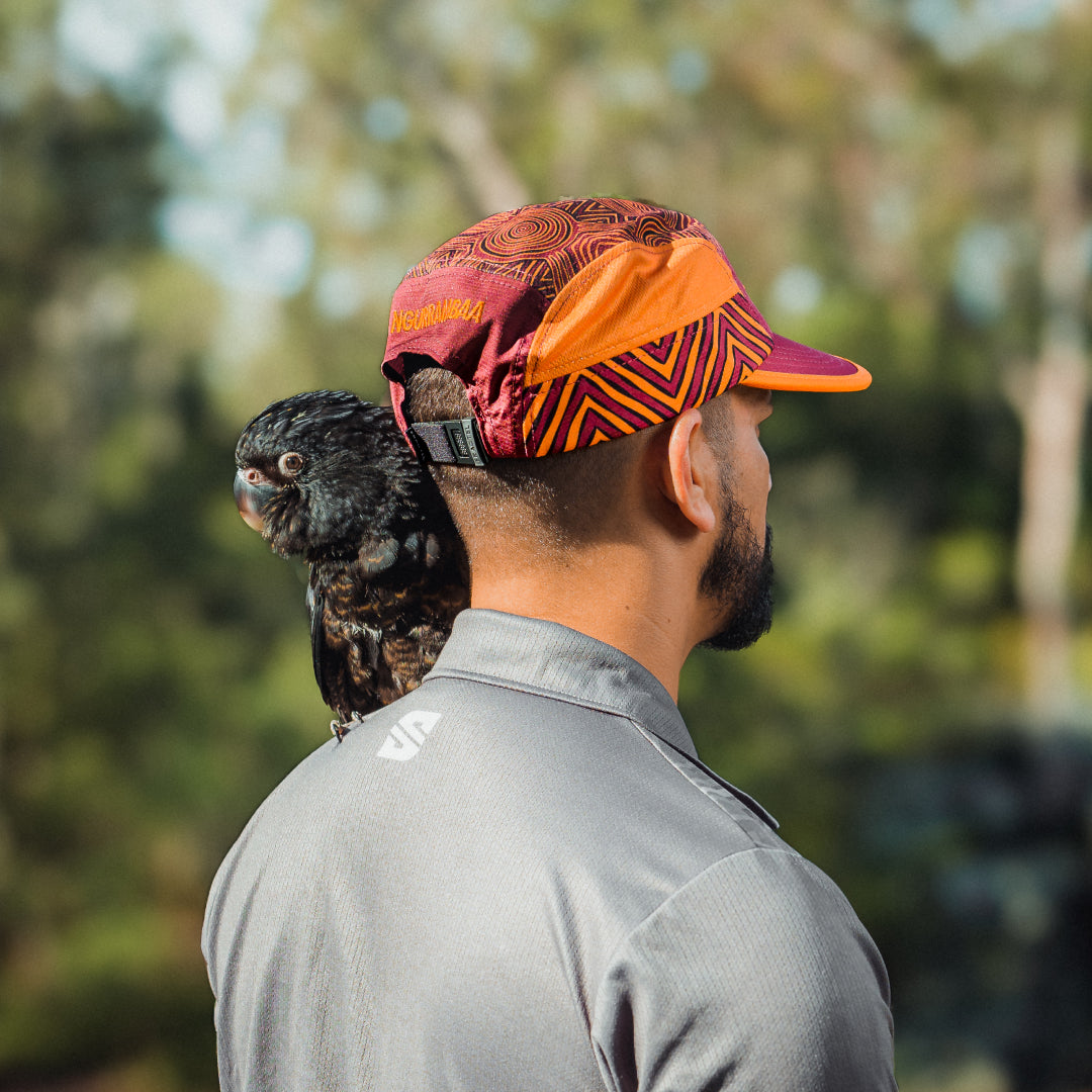 M-NGURRUMBAA Limited Edition Running Cap (Orange)