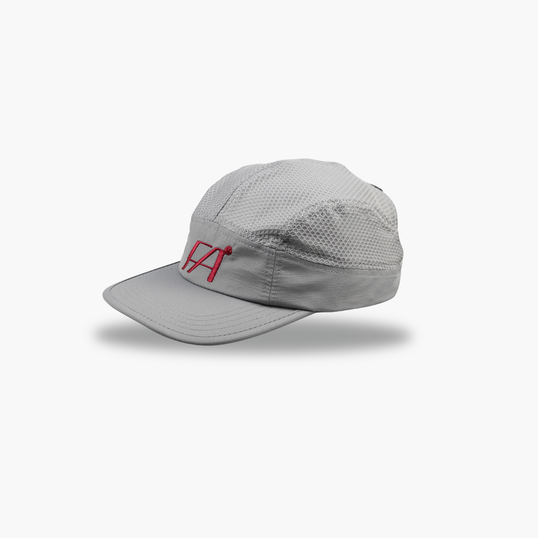 R-SYNTAX Running Cap In Silver – FRACTEL