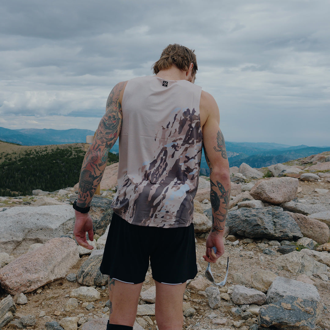 Men's S-ROCKIES Running Singlet