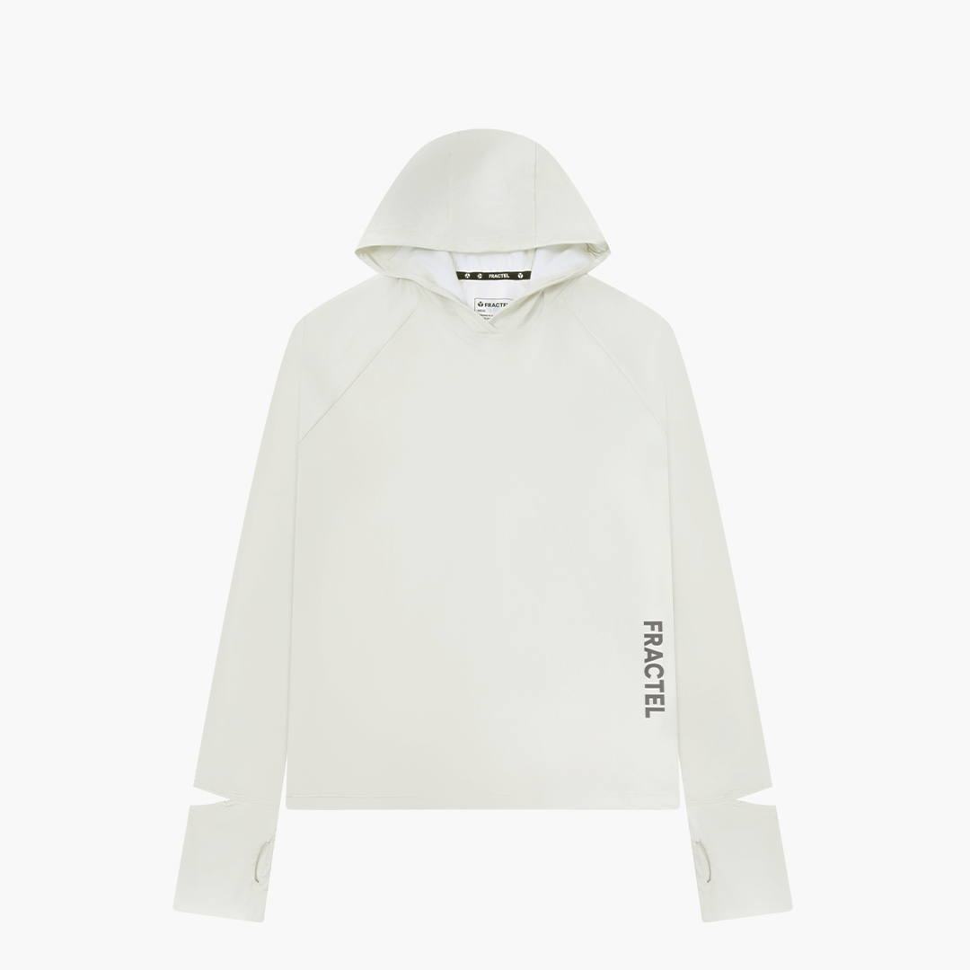Fractel S-SAHARA Running UPF 50+ Sun Hoodie, front view