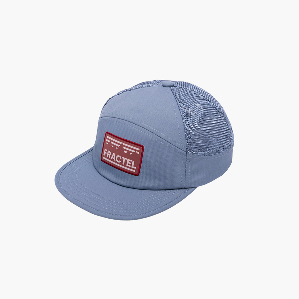Fractel T-STEELBERRY Trucker Hat, angled view