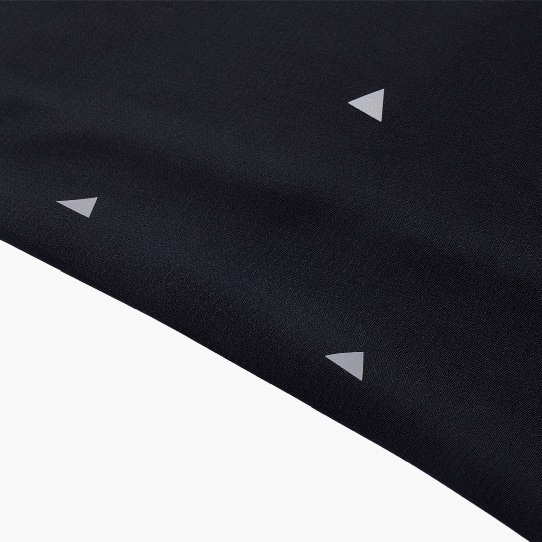 Camiseta de tirantes de carrera con cuello en V para mujer - NEGRO