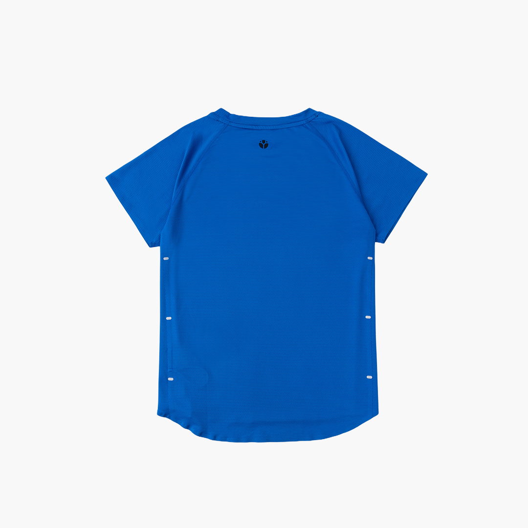 Women's V-COBALT BLUE Performance Tee