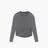 Women's V-JET Performance Long Sleeve in grey, front view