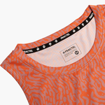 Close-up of Women's S-ZAMBEZI Performance Singlet fabric detail