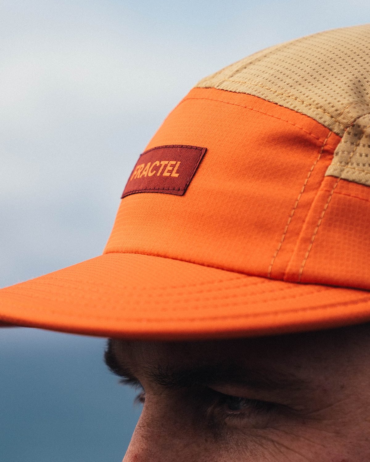 Fractel M-Series standard fit running cap in orange